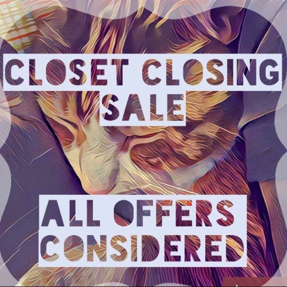 Closet closing! Deleting Listings!